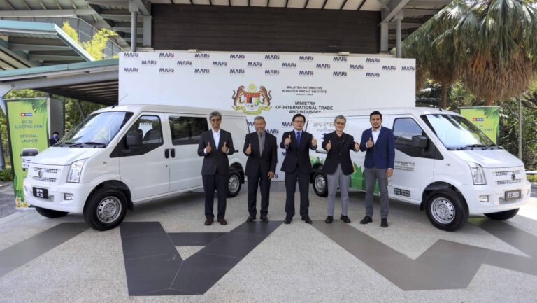 EC35 EV van launched in Malaysia, price starting RM130k, 35 minutes to charge.